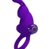 Cockring Vibrant Dick Rabbit Pretty Love 30mm Violet