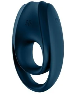 Cockring Vibrant Satisfyer Incredible Duo Navy