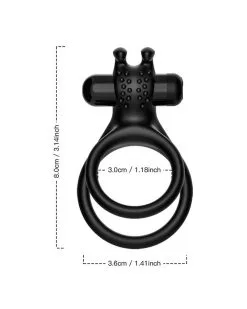 Generique Cockring Vibrant Traveler Double Anneau 30-37mm 11 Generique Cockring Vibrant Traveler Double Anneau 30-37mm -Sextoys boutique cockring vibrant traveler double anneau 30 37mm 4