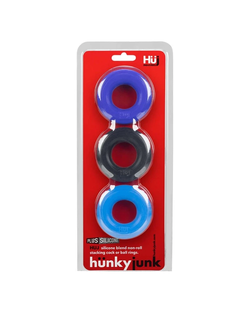 H¸nkyjunk By Oxballs Cockrings Huj Lot De 3 2 H¸nkyjunk By Oxballs Cockrings Huj Lot De 3 – Image 2