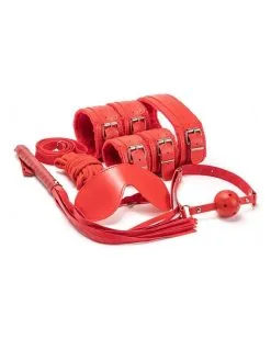 La Boutique Du Hard Coffret BDSM 7 Pièces Wicked Rouge