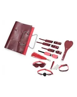 La Boutique Du Hard Coffret BDSM 8 Pièces Fantasm Rouge