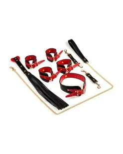 La Boutique Du Hard Coffret Bondage SM Naughty Noir-Rouge