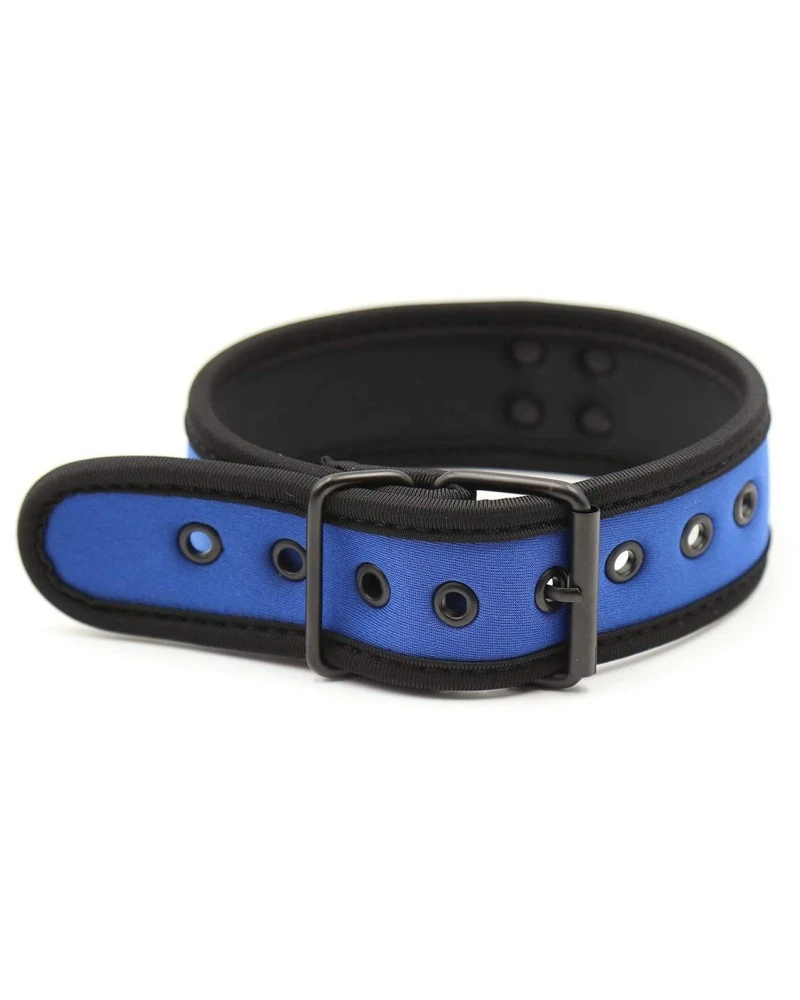 Kinky Puppy Collier En Néoprène Bleu 2 Kinky Puppy Collier En Néoprène Bleu – Image 2