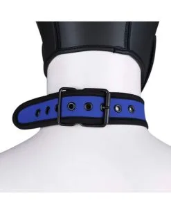 Kinky Puppy Collier En Néoprène Bleu 8 Kinky Puppy Collier En Néoprène Bleu -Sextoys boutique collier en neoprene bleu 3