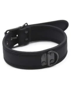 Kinky Puppy Collier En Néoprène Noir