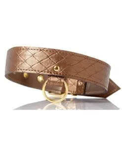 Allure X-Play Collier Et Laisse Darling Pet Bronze 1m