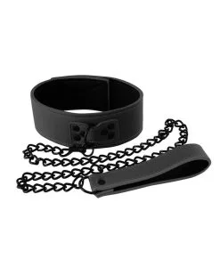 Collier Et Laisse Renegade Noir