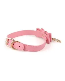 Generique Collier Laisse Bow Rose -Sextoys boutique collier laisse bow rose 3
