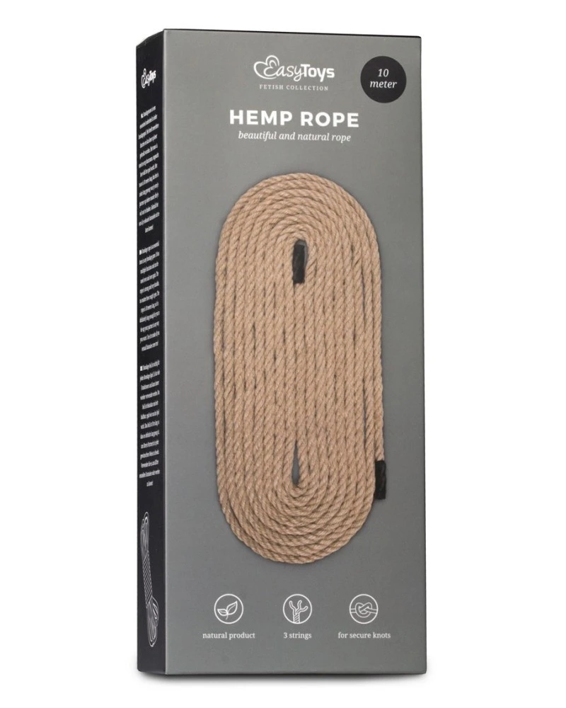 Easytoys Fetish Collection Corde En Fibres De Chanvre 10M 2 Easytoys Fetish Collection Corde En Fibres De Chanvre 10M – Image 2