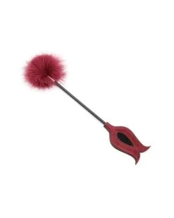 Generique Cravache-Plumeau Victoria Pourpre 43cm