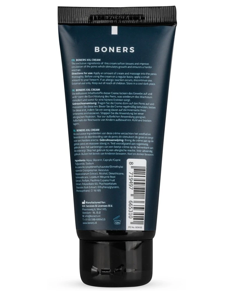 Boners Crème De Pénis XXL More Power 100ml 2 Boners Crème De Pénis XXL More Power 100ml – Image 2