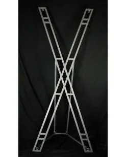 Mr. Sling Croix De Saint André En Métal Avec Pied -Sextoys boutique croix de saint andre en metal avec pied 7