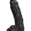 All Black Dildo Dildo AB27 Fantasy 18 X 5cm