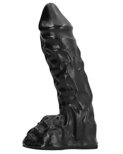 All Black Dildo Dildo AB27 Fantasy 18 X 5cm