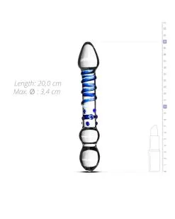 Gildo Dildo En Verre N¬∞ 21 - 20 X 3.4 Cm -Sextoys boutique dildo en verre n 21 20 x 34 cm 3