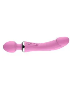 Generique Dildo Wand Double Head 22 X 3.5 Cm Rose