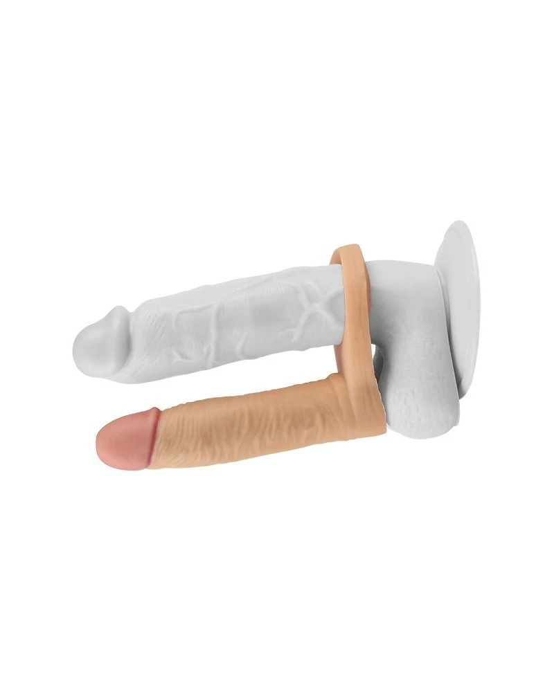 Love Toy Double Gode Cockring - 12.5 X 2.9 Cm Flesh 1 Love Toy Double Gode Cockring - 12.5 X 2.9 Cm Flesh