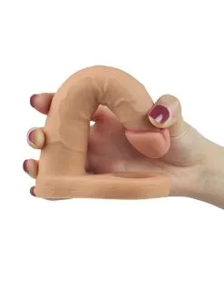 Love Toy Double Gode Cockring - 14 X 2.8 Cm Flesh -Sextoys boutique double gode cockring 14 x 28 cm flesh 3