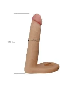 Love Toy Double Gode Cockring - 14 X 2.8 Cm Flesh -Sextoys boutique double gode cockring 14 x 28 cm flesh 6