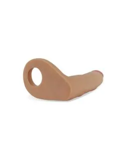 Love Toy Double Gode Cockring - 15.5 X 2.9 Cm Flesh -Sextoys boutique double gode cockring 155 x 29 cm flesh 4