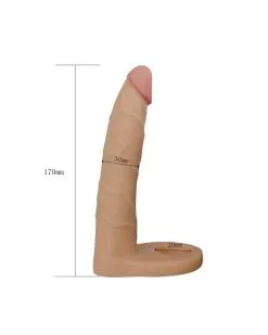 Love Toy Double Gode Cockring - 15.5 X 2.9 Cm Flesh -Sextoys boutique double gode cockring 155 x 29 cm flesh 6
