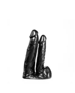 Godes Dildorama Double Gode Dildorama 18 X 4 Cm Noir
