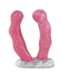 PINKALIEN Double Gode Monster Mini Dak 11 X 2.5cm