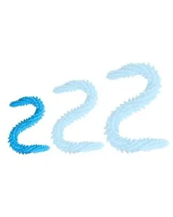 DoublePlayz Double Gode Scolop S 40 X 3cm Bleu