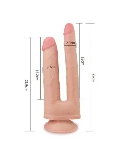 Love Toy Double Gode SkinLike 18 X 3.5 Cm -Sextoys boutique double gode skinlike 18 x 35 cm 2