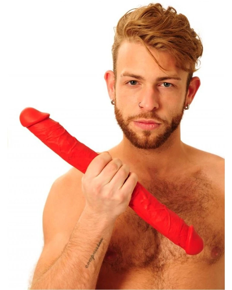 MK Toys Double Gode Stretch N¬∞33 42 X 5cm Rouge 8 MK Toys Double Gode Stretch N¬∞33 42 X 5cm Rouge – Image 8