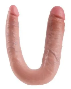 King Cock Double Gode U-Shape Trouble 17.8 X 4.3 Cm Chair