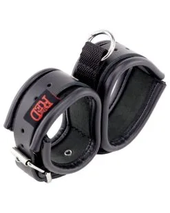 The Red Double Menotte De Maintien En Cuir 11 The Red Double Menotte De Maintien En Cuir -Sextoys boutique double menotte de maintien en cuir 4