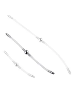 FUKR Double Tige D'urètre Flexible Flexi Duo 24cm - Diamètre 8mm