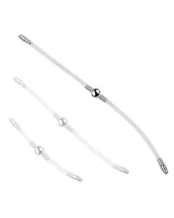 FUKR Double Tige D'urètre Flexible Flexi Duo 34cm - Diamètre 8mm