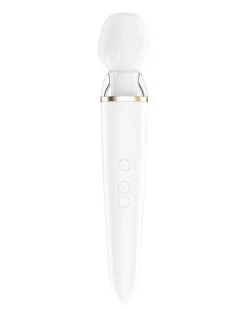 Double Wand-er Satisfyer 33cm Blanc -Sextoys boutique double wand er satisfyer 33cm blanc 4