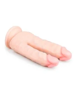 EasyToys Dildo Collection Dougle Gode Avec Ventouse 13 X 3.5cm Chair -Sextoys boutique dougle gode avec ventouse 13 x 35cm chair 2