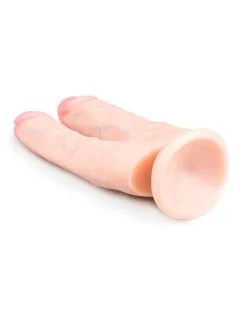 EasyToys Dildo Collection Dougle Gode Avec Ventouse 13 X 3.5cm Chair -Sextoys boutique dougle gode avec ventouse 13 x 35cm chair 3