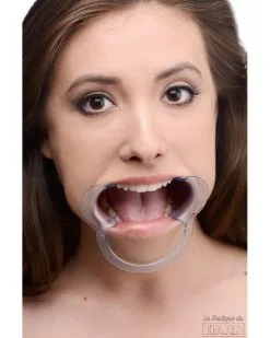 Master Series Écarteur De Bouche Transparent 6cm 7 Master Series Écarteur De Bouche Transparent 6cm -Sextoys boutique ecarteur de bouche transparent 6cm 1