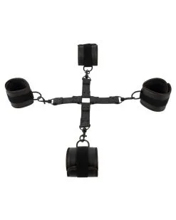 Ensemble De Retenues Mains-Pieds Vegan Fetish -Sextoys boutique ensemble de retenues mains pieds vegan fetish 2