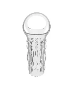 Chisa Novelties Etui Pour Pénis Texturé Transparent 8 X 3.8cm -Sextoys boutique etui pour penis texture transparent 8 x 38cm 2