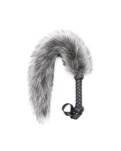 Correct Me Fouet Pour Caresse Gris 45cm -Sextoys boutique fouet pour caresse gris 45cm 2