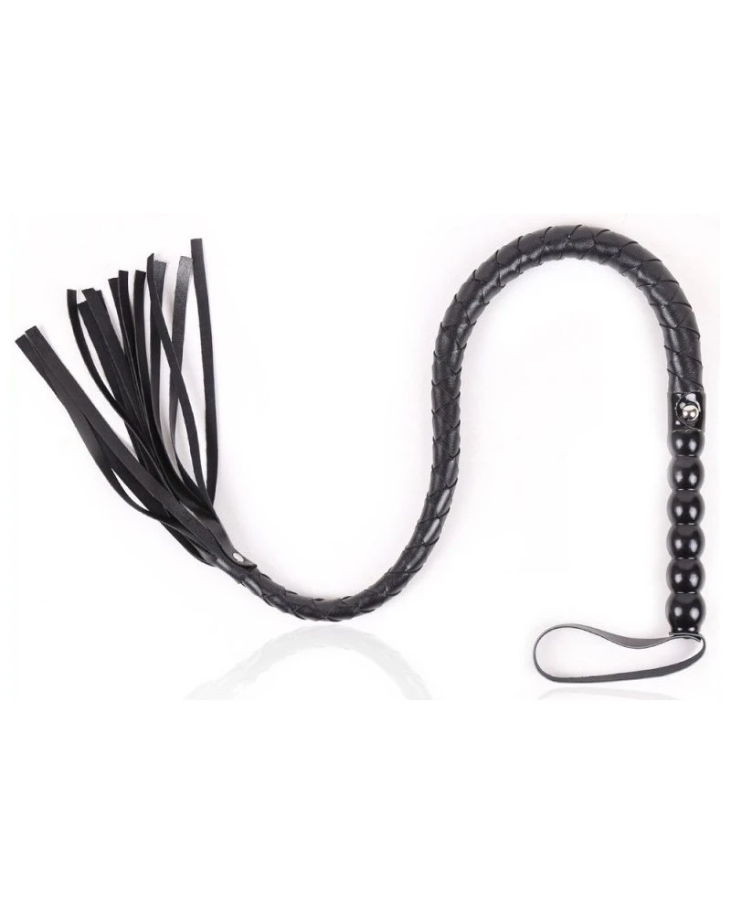 Correct Me Fouet Snake Joker 80cm Noir 1 Correct Me Fouet Snake Joker 80cm Noir