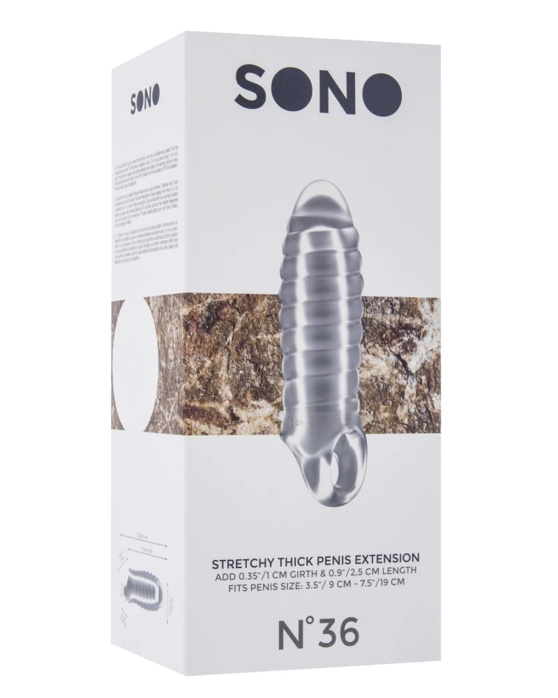 Gaine à Pénis Sono N°36 - 12 X 4.3cm 2 Gaine à Pénis Sono N°36 - 12 X 4.3cm – Image 2
