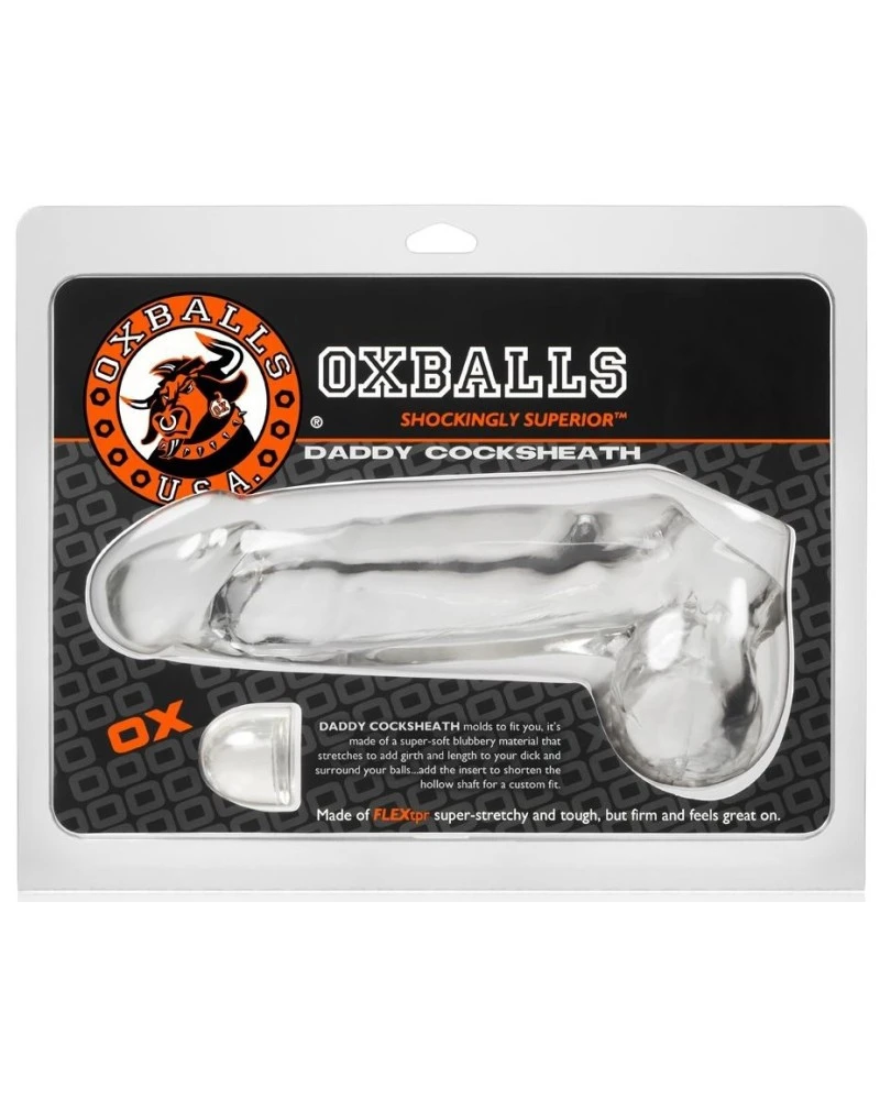 Oxballs Gaine De Pénis Daddy 20 X 6cm Noire 2 Oxballs Gaine De Pénis Daddy 20 X 6cm Noire – Image 2