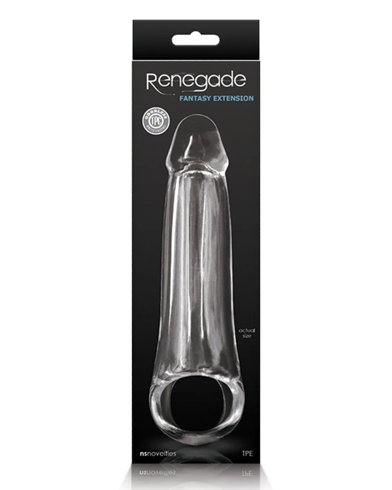 RENEGADE Gaine De Pénis Extension M 20 X 4cm 2 RENEGADE Gaine De Pénis Extension M 20 X 4cm – Image 2