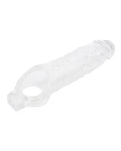 SUPERME! Gaine De Pénis Mighty 15 X 4.5cm Transparente -Sextoys boutique gaine de penis mighty 15 x 45cm transparente 2