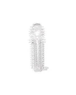 SUPERME! Gaine De Pénis Nubby 14.5 X 4.8cm Transparente