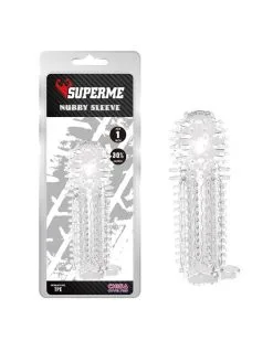 SUPERME! Gaine De Pénis Nubby 14.5 X 4.8cm Transparente 15 SUPERME! Gaine De Pénis Nubby 14.5 X 4.8cm Transparente -Sextoys boutique gaine de penis nubby 145 x 48cm transparente 7