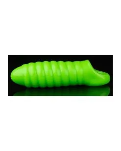 Ouch! Glow Gaine De Pénis Phosphorescente Swirl Thick Glow 12 X 4cm -Sextoys boutique gaine de penis phosphorescente swirl thick glow 12 x 4cm 2